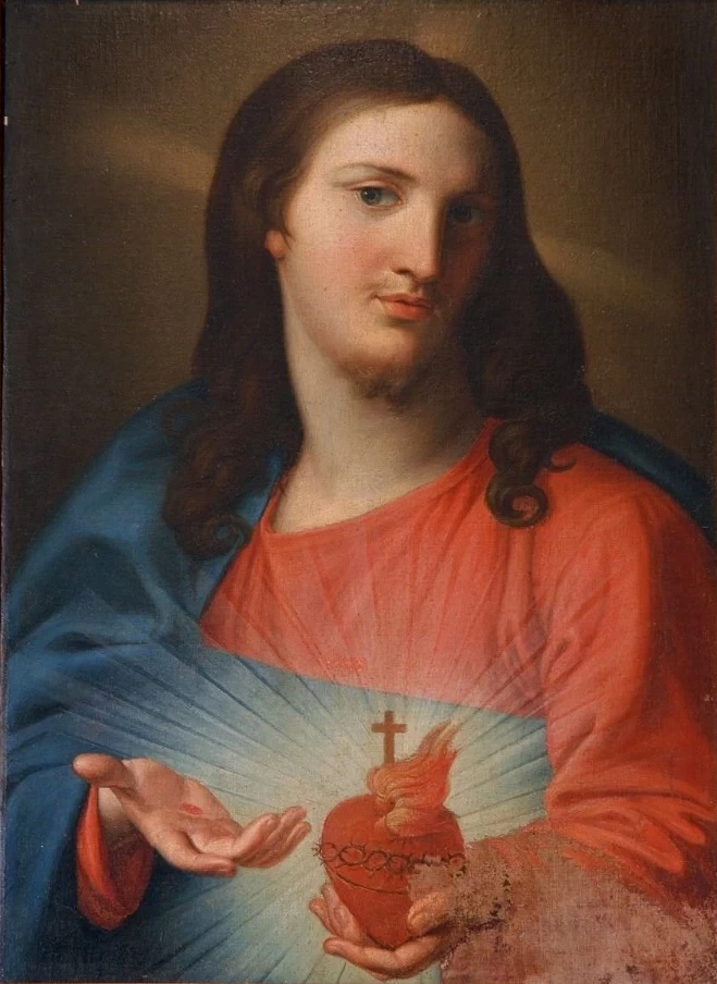 Da Batoni P. G. sec. XIX, Sacro Cuore di Gesù - beweb, Batoni Pompeo